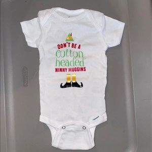 ELF Cotton headed ninny muggins onsie